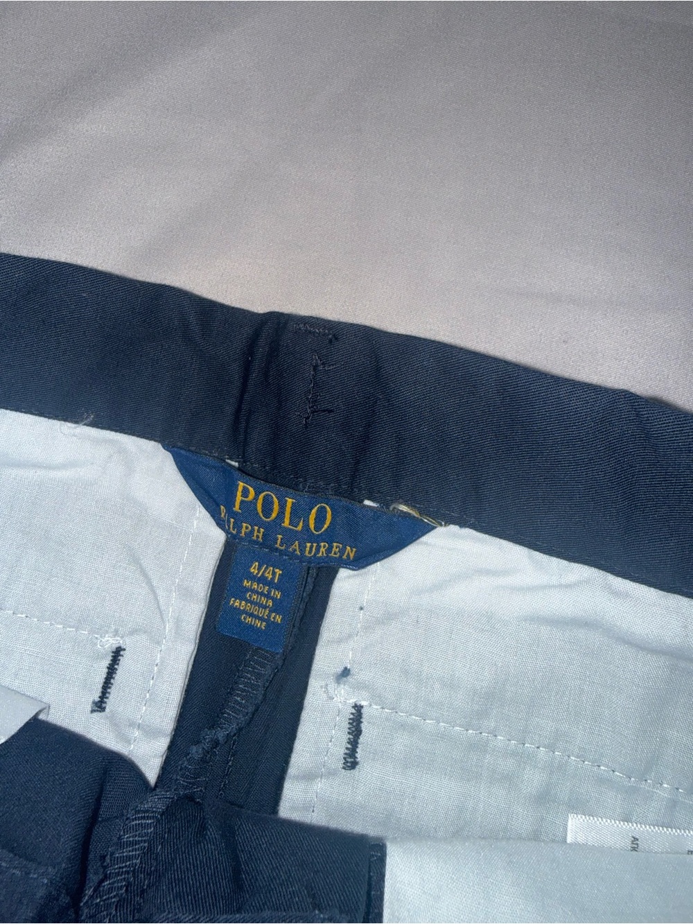NWT | Ralph Lauren Straight-Leg Pants | 4T - Picture 3 of 5